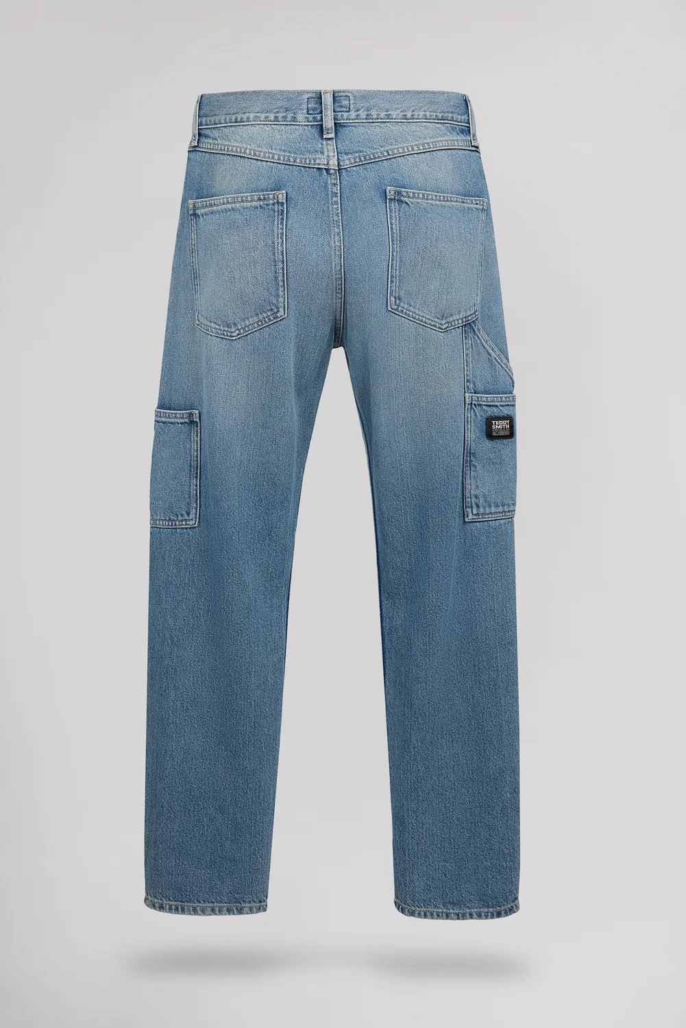 Teddy Smith Carpenter Used Jeans Uomo Indigo