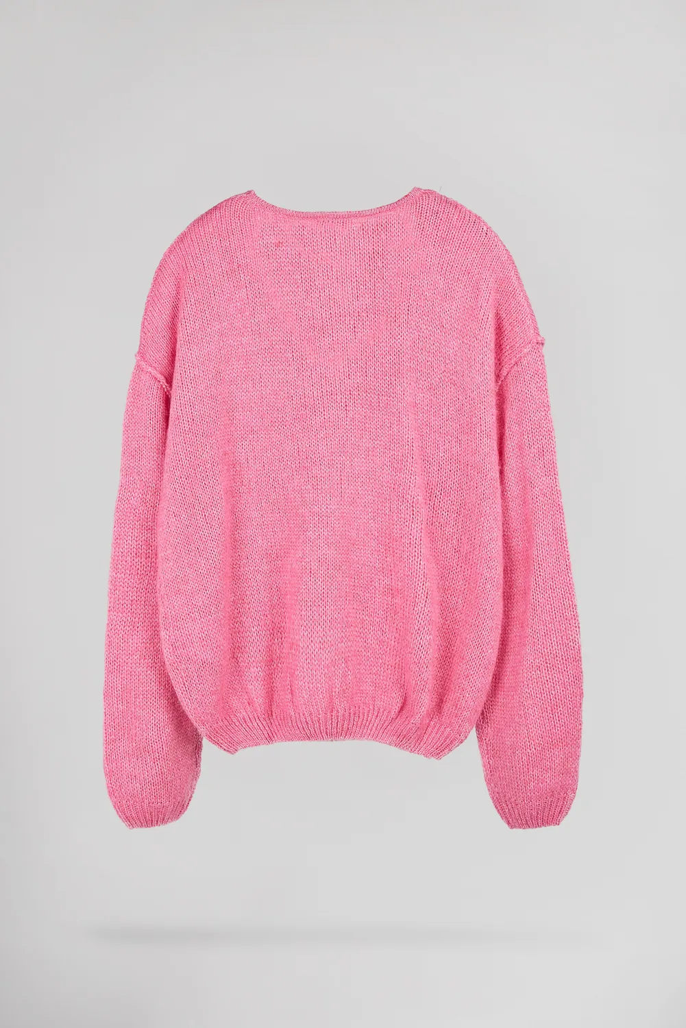 Teddy Smith P-Maggie Pull donna rosa con lana
