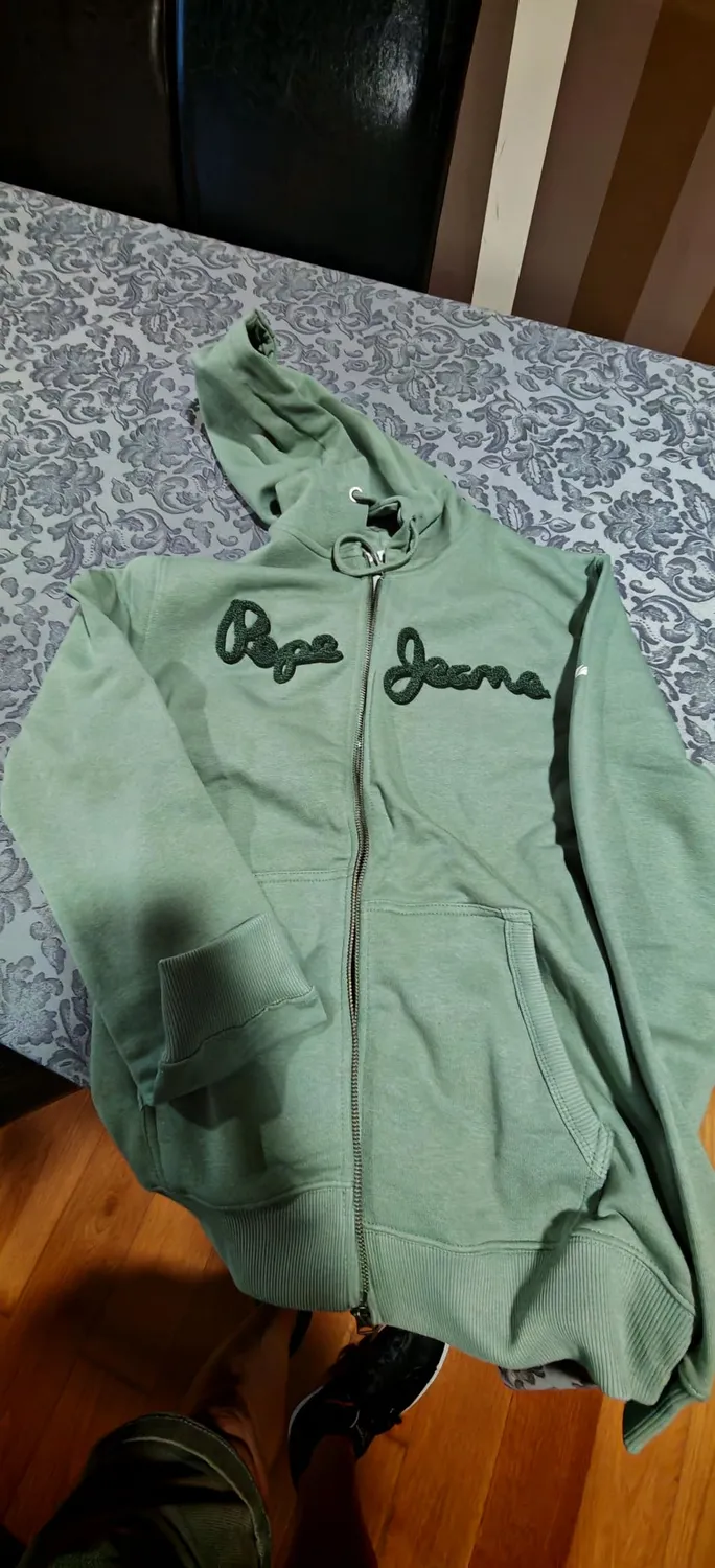 Pepe Jeans Ryan Felpa Zip Cappuccio Nera L