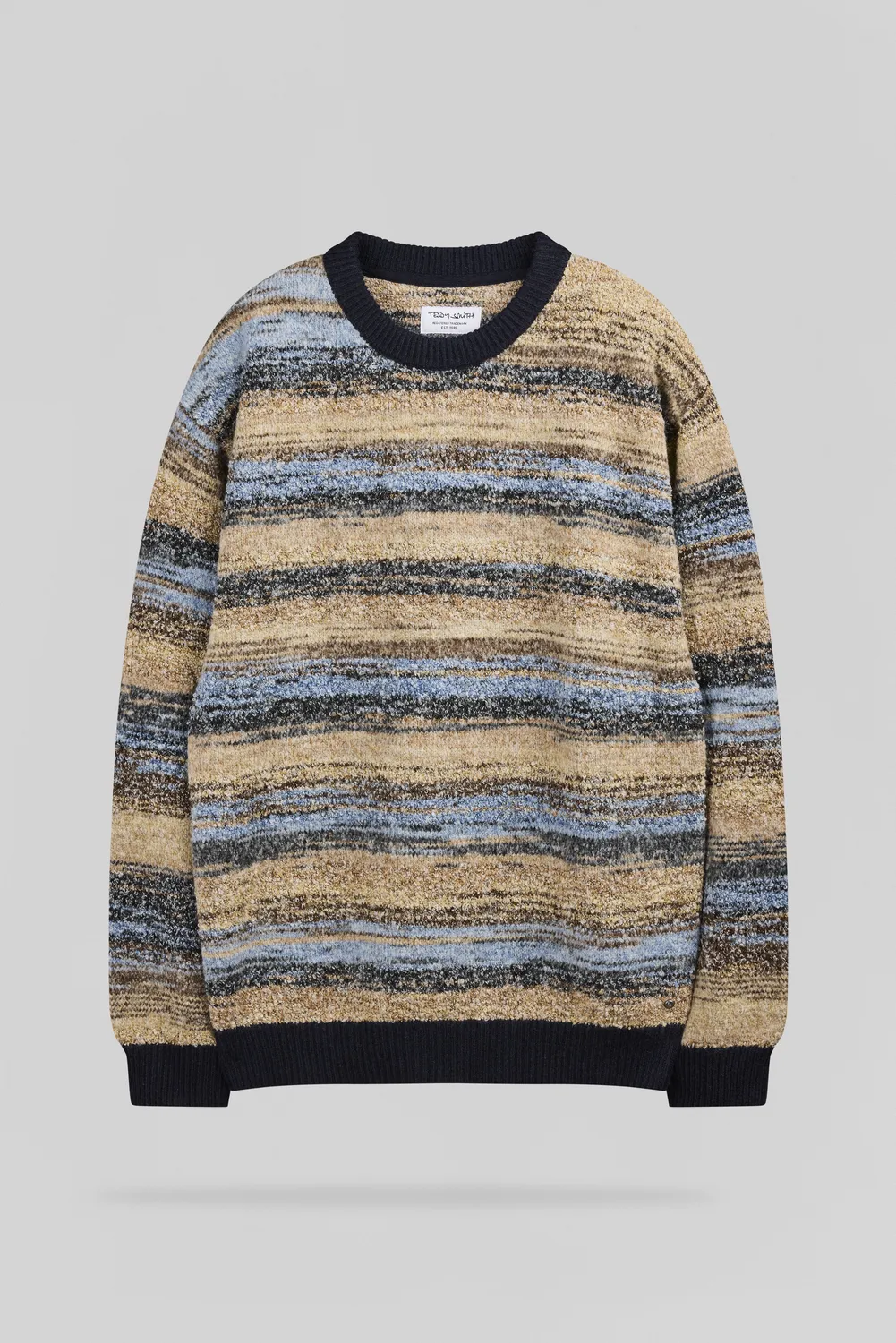 Teddy Smith P-Milo Pullover Uomo Dark Navy Jacquard