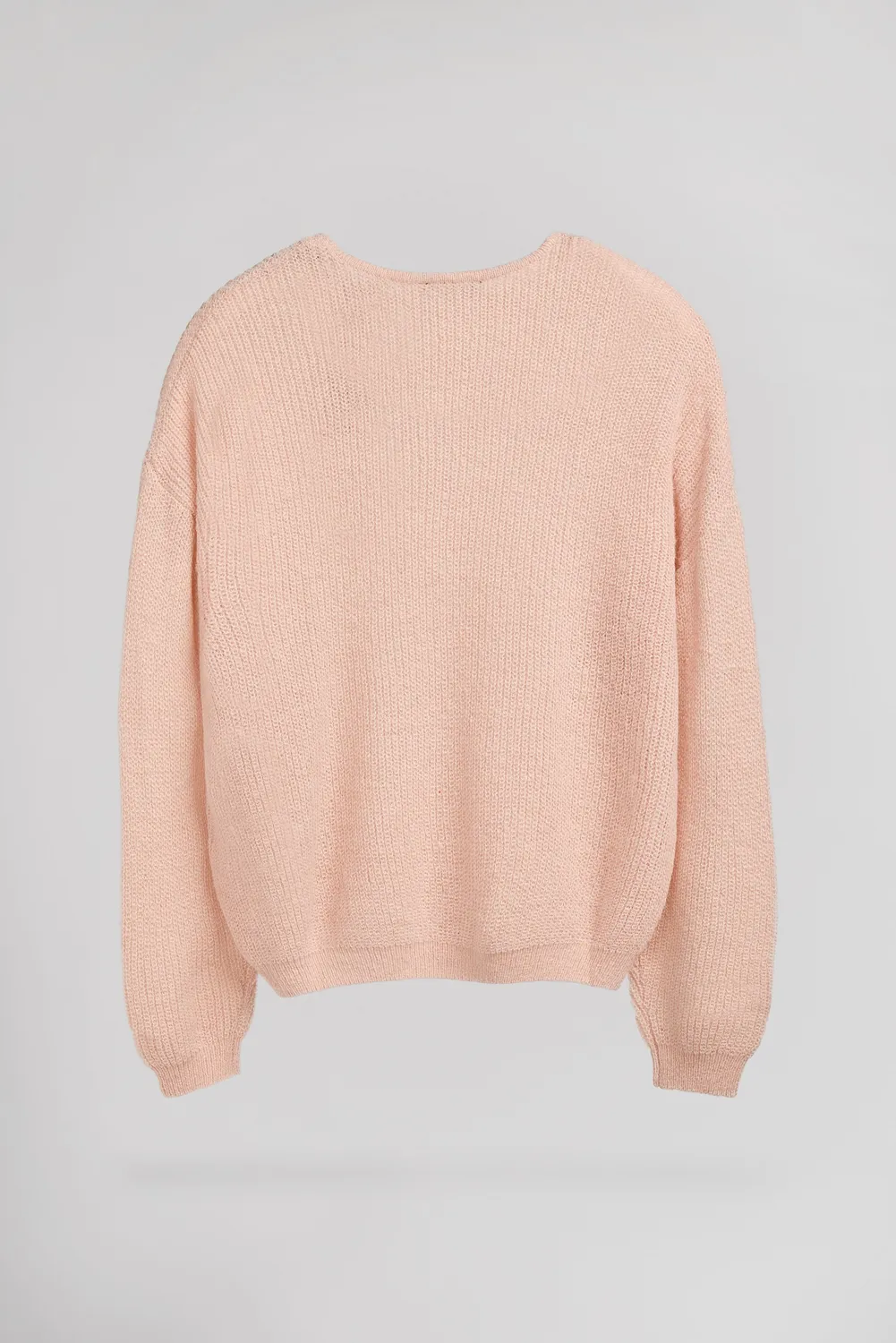 Teddy Smith P-Mag JR maglione rosa pallido bambina lana