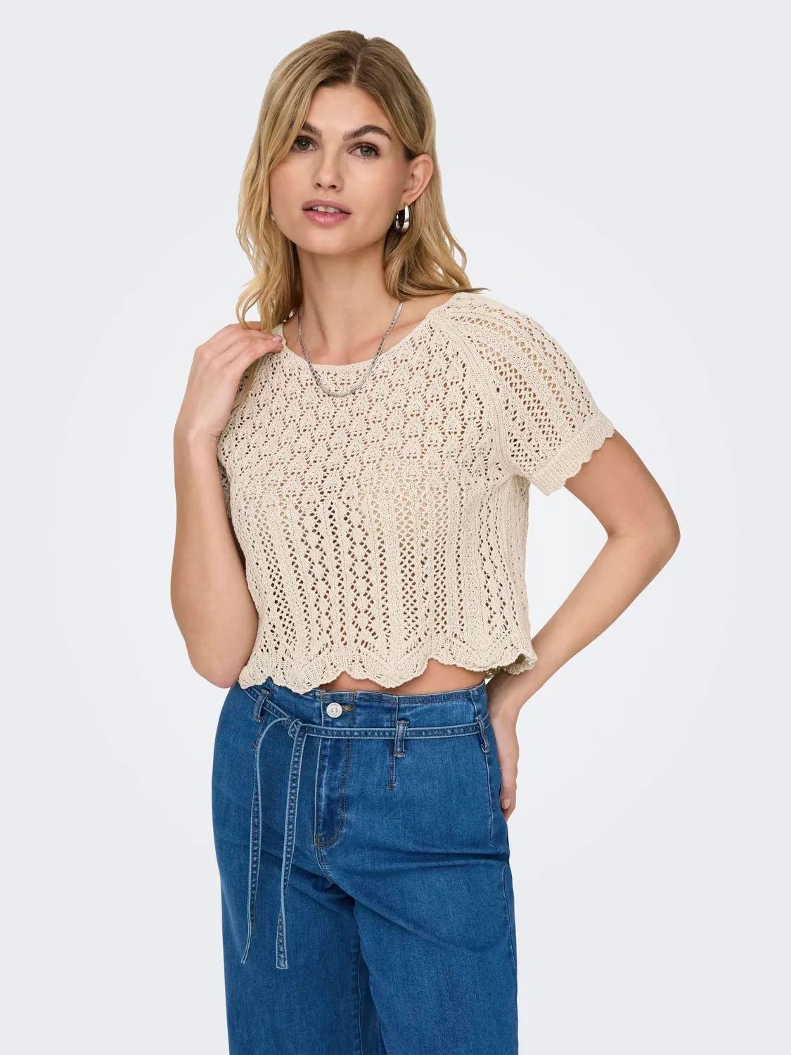 ONLY Onlnola Knitted pullover maglione donna lavorato