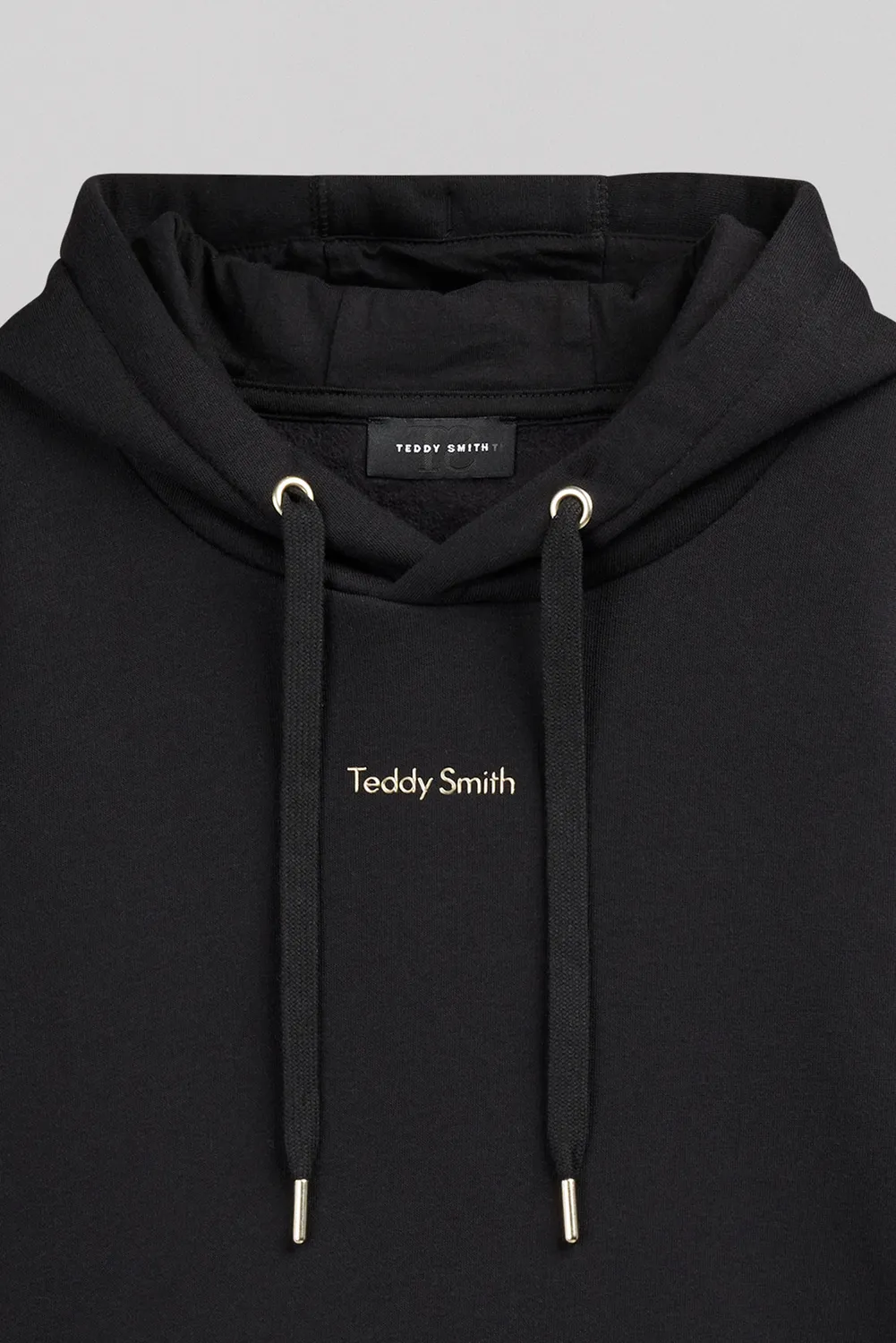 Teddy Smith S-Solene Hoody felpa nero cotone