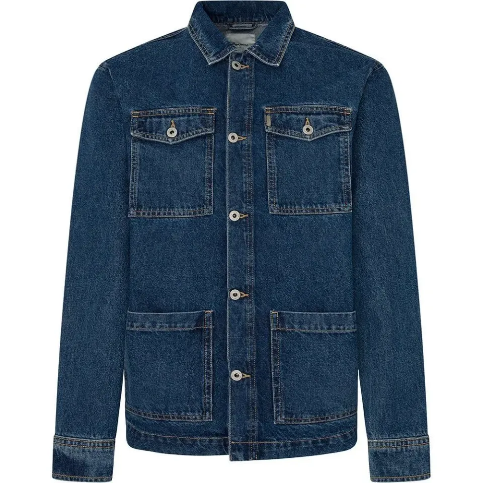 Pepe Jeans Worker Giacca Jeans Uomo L Blu