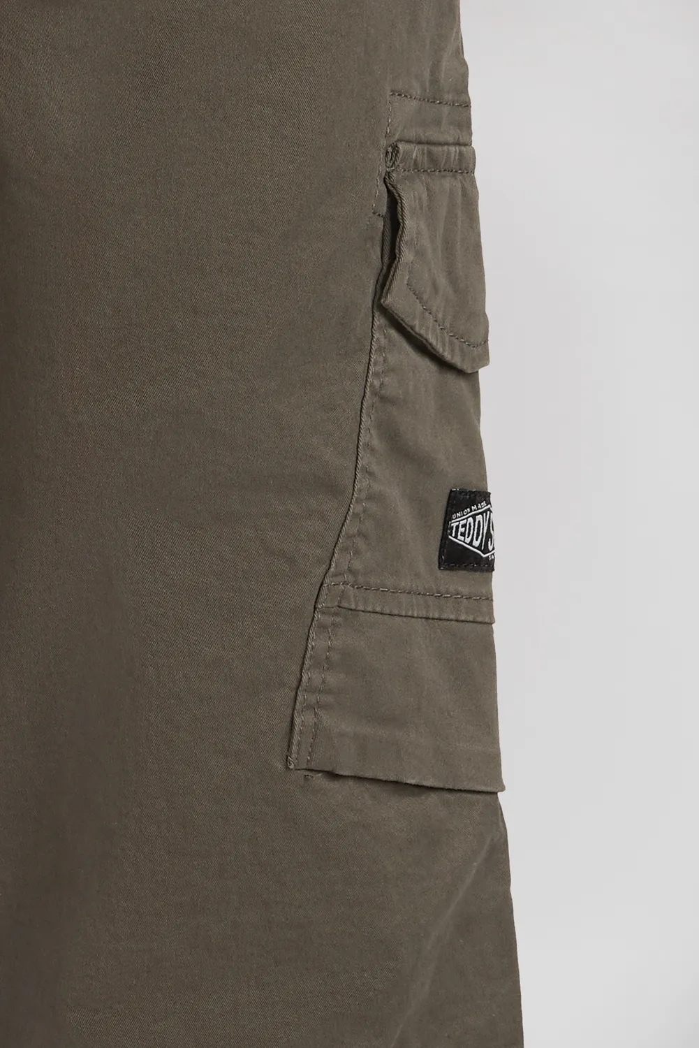 Teddy Smith P-Murray Cargo JR pantaloni cargo kaki beluga ragazzo