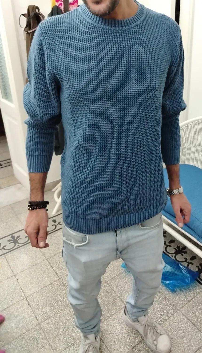 Pepe Jeans Maddox Maglione Uomo M Blu Tinto in Capo