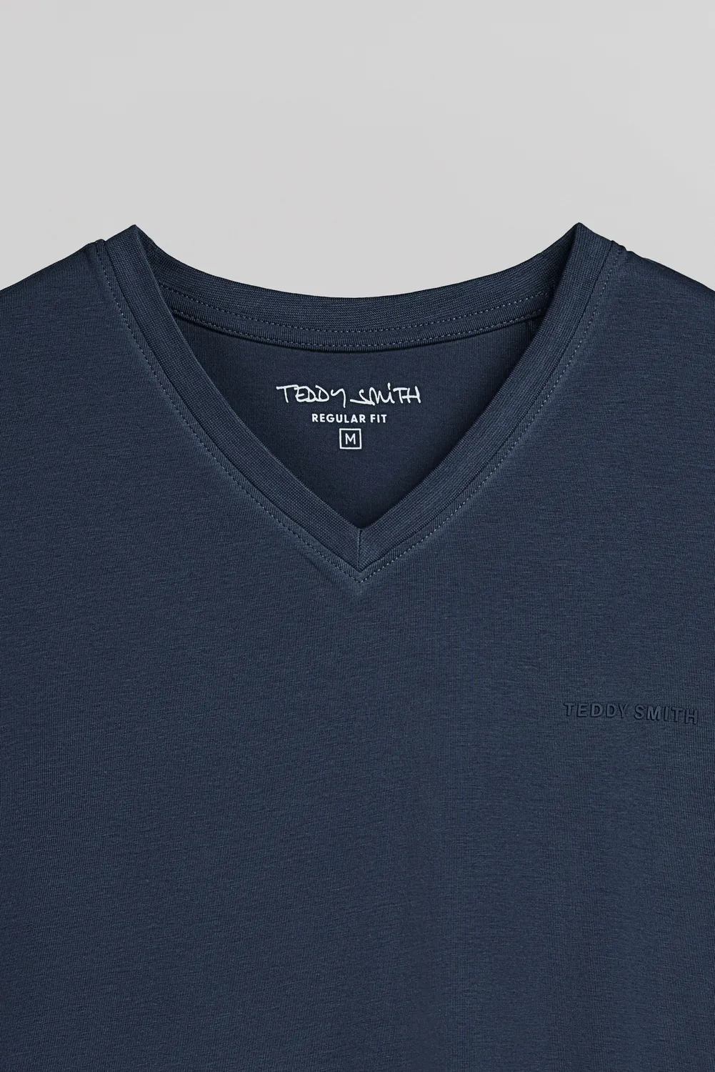 Teddy Smith Tawax 2 MC t-shirt navy scollo a V