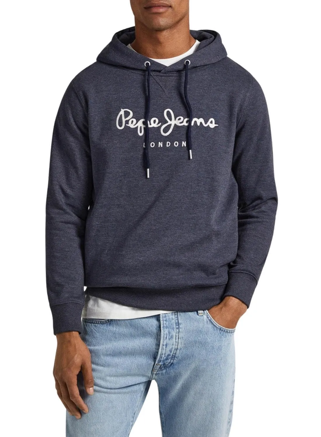 Pepe Jeans Nouvel felpa uomo blu dulwich