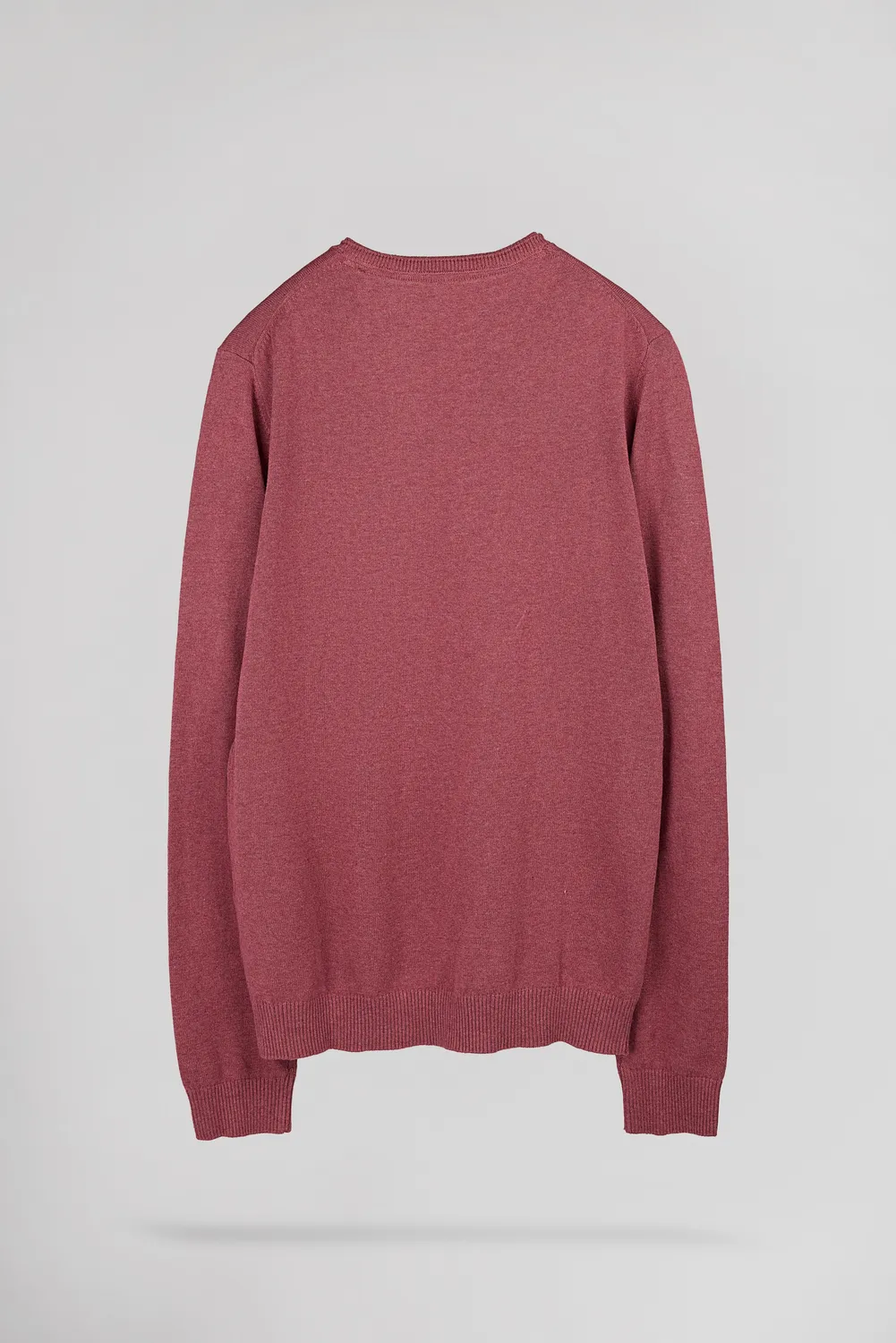 Teddy Smith Pulser 4 Maglione Uomo Bordeaux Scollo V