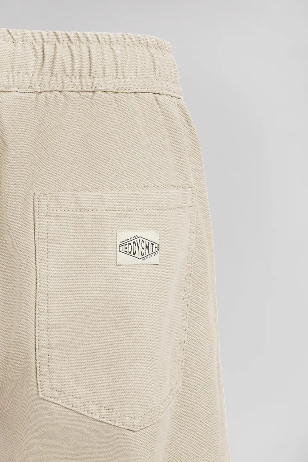 Teddy Smith P-Dexter JR pantaloni bimbo larghi cream