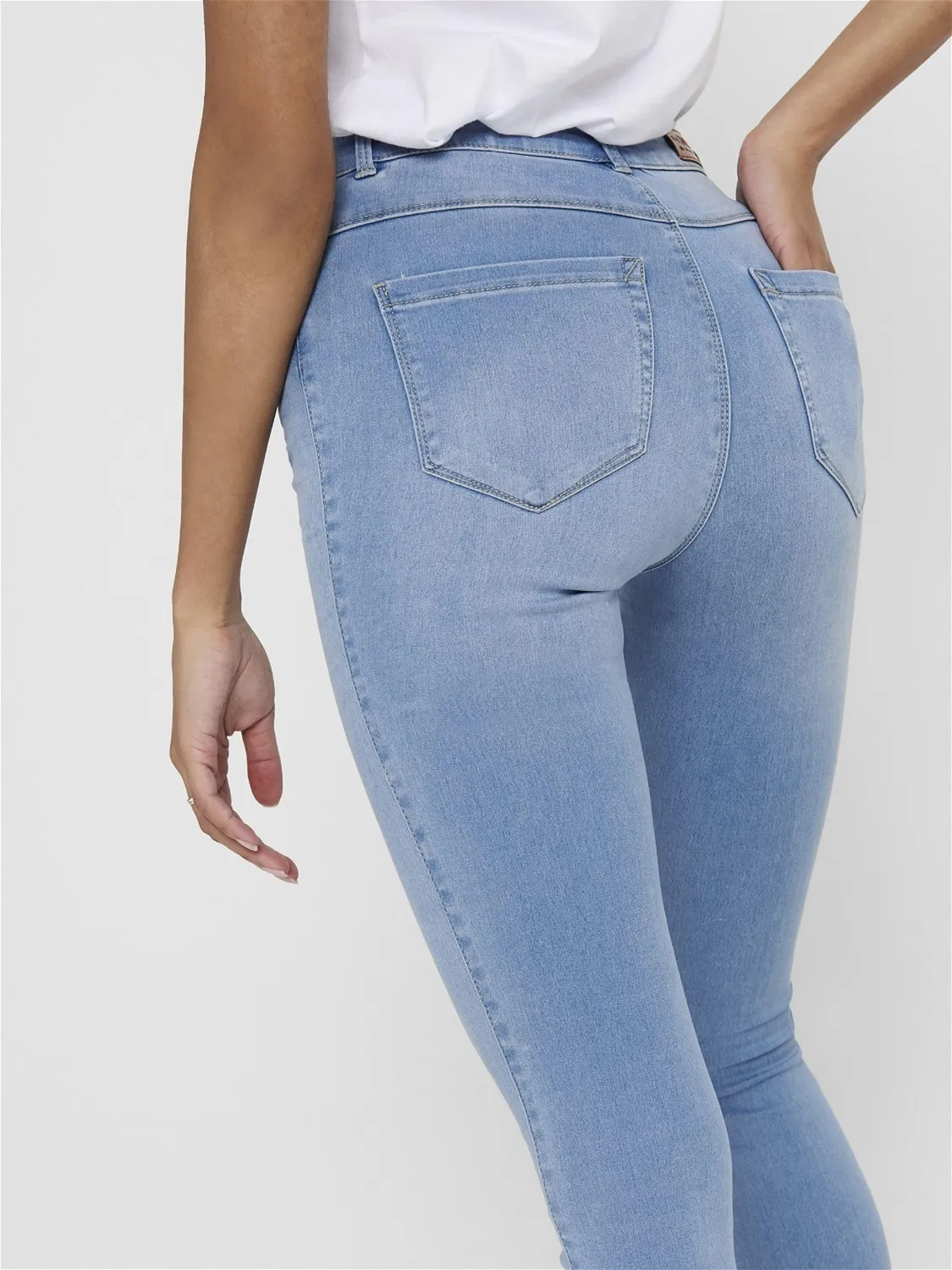 ONLY Onlroyal jeans skinny donna vita alta