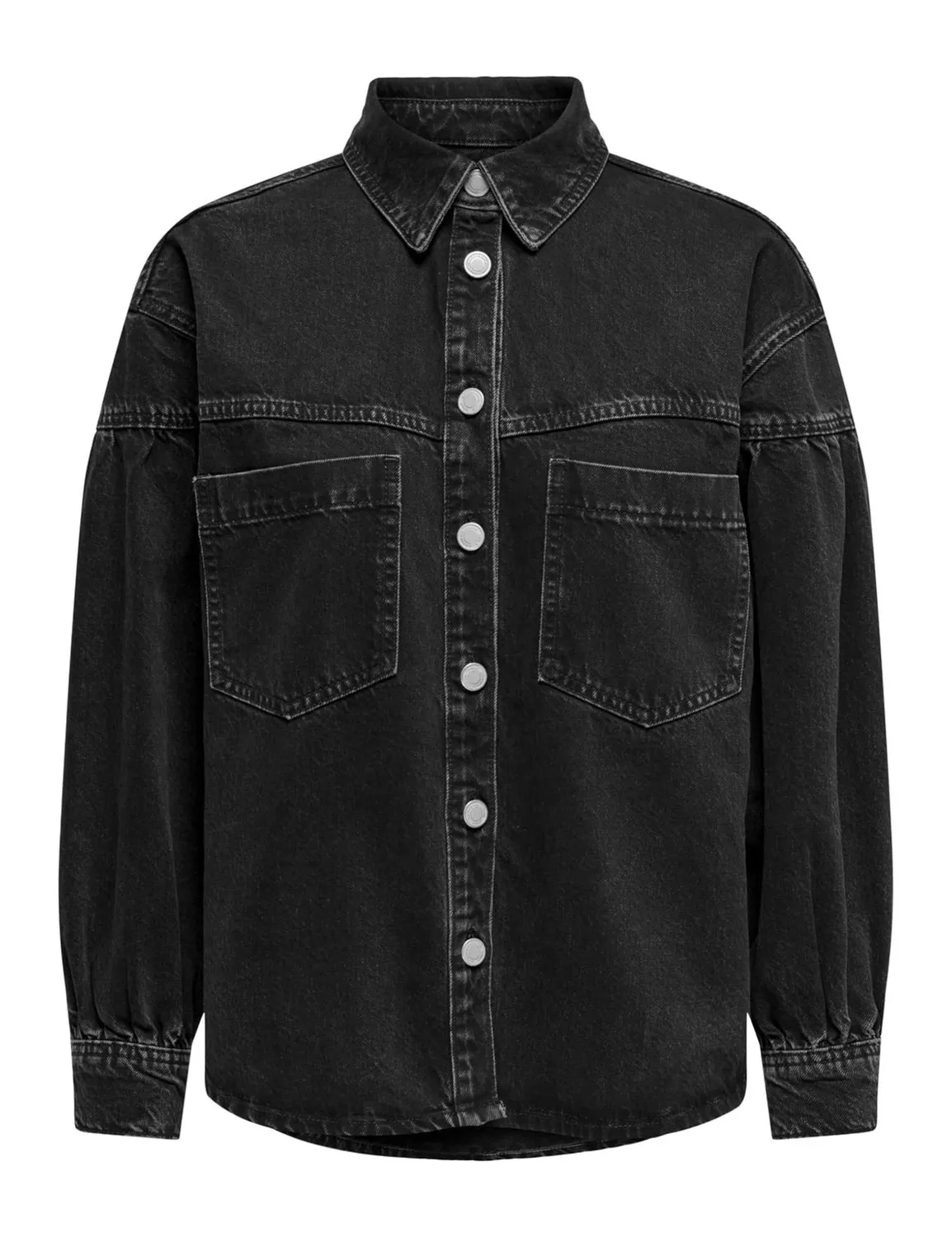 ONLY Onlanni giacca jeans Mix Blu Chiaro XS