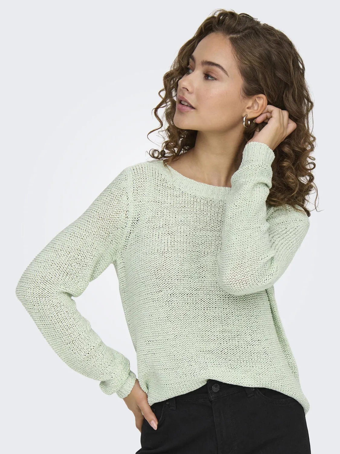 ONLY Onlgeena Xo pullover XS verde Subtle Green