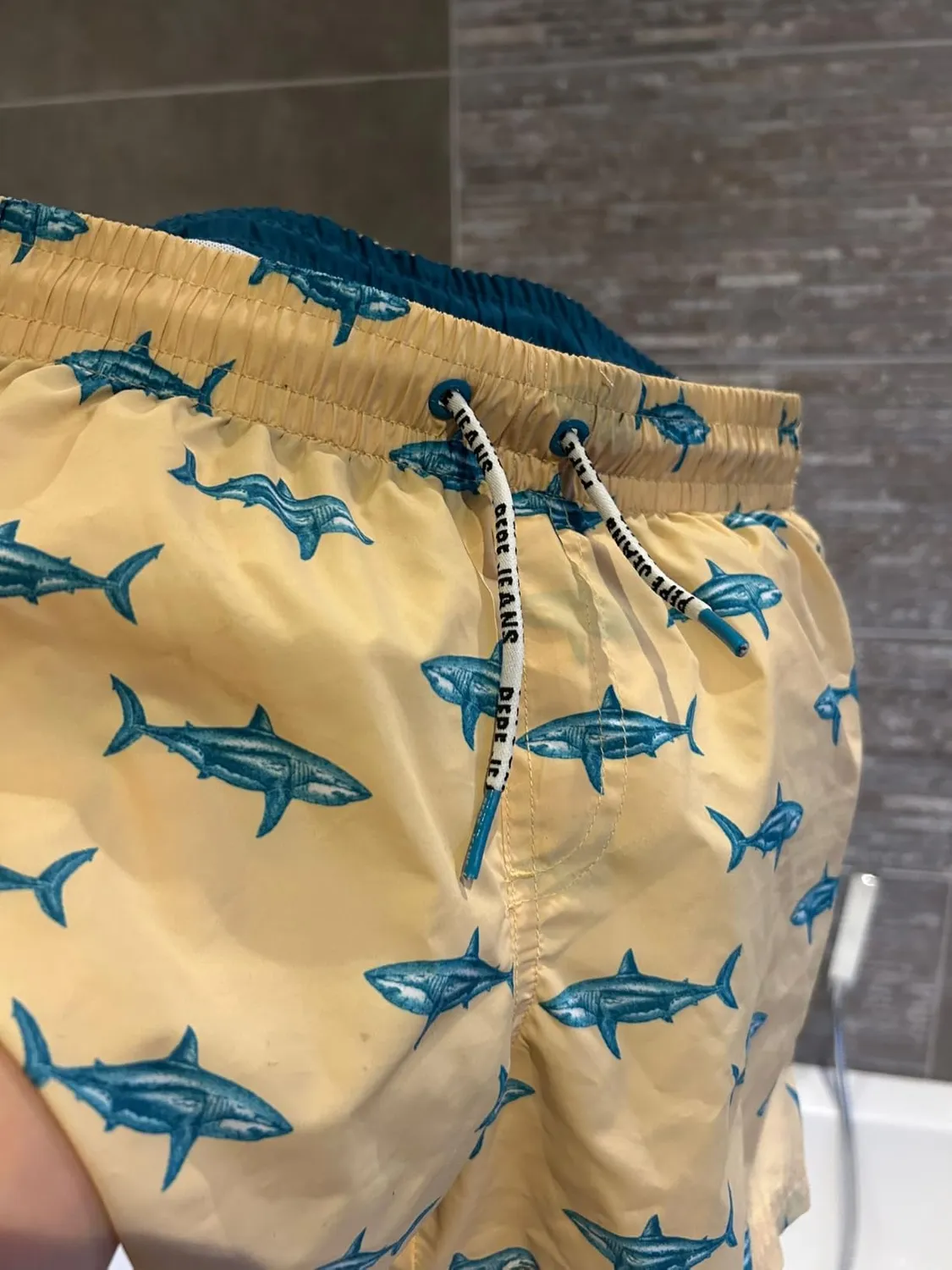 Pepe Jeans Shark Swimshort costume mare 10 anni squali