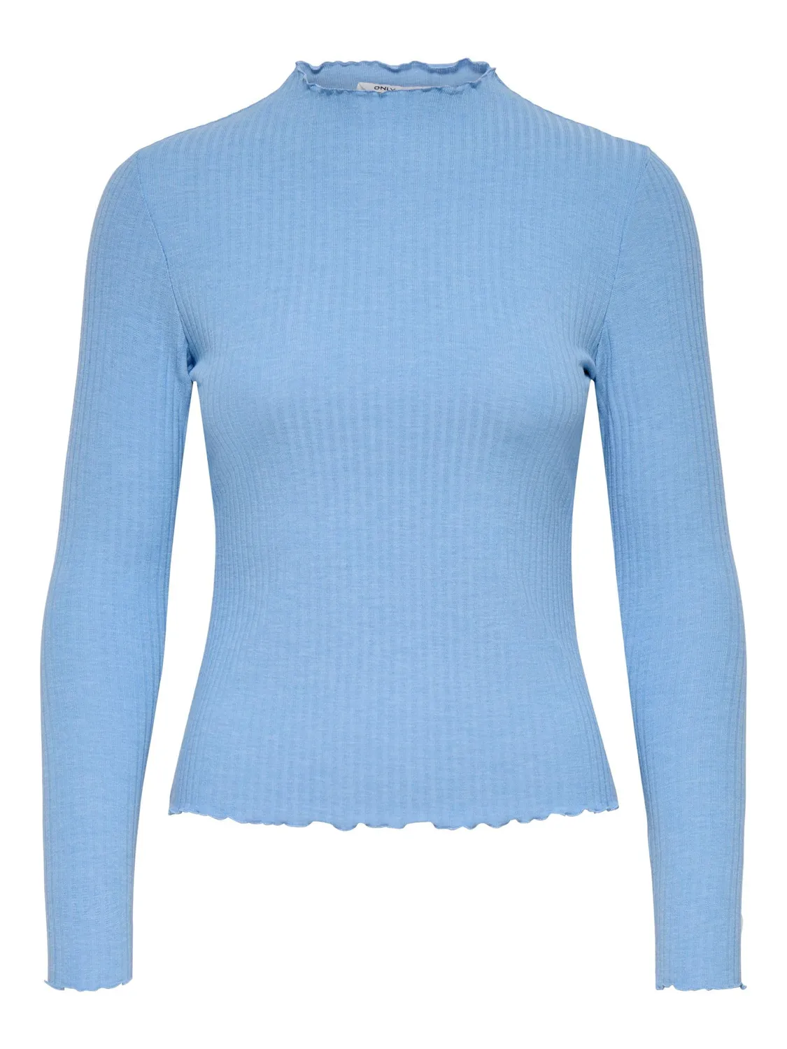 ONLY Onlemma maglietta maniche lunghe collo alto jersey