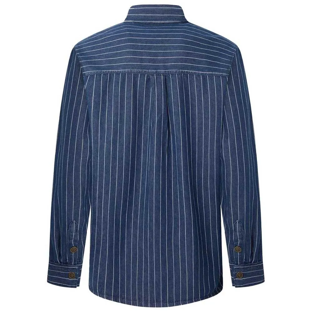 Pepe Jeans Bolton camicia jeans uomo denim a righe