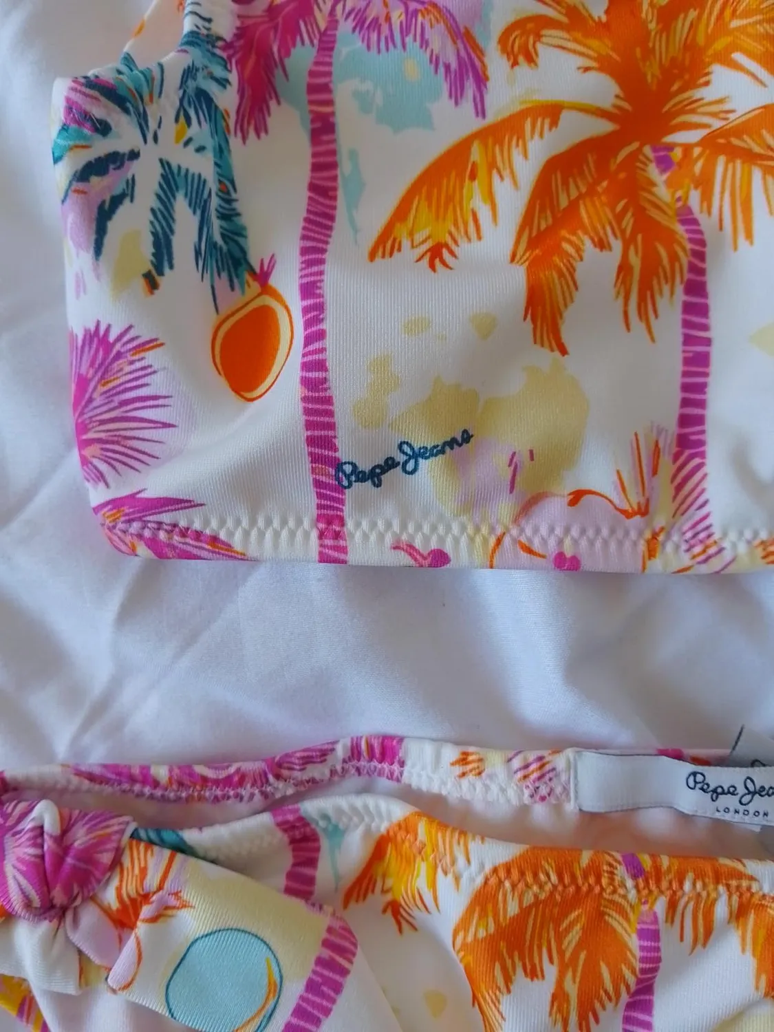 Pepe Jeans Tropical Asy bikini bambina 10 anni nodo