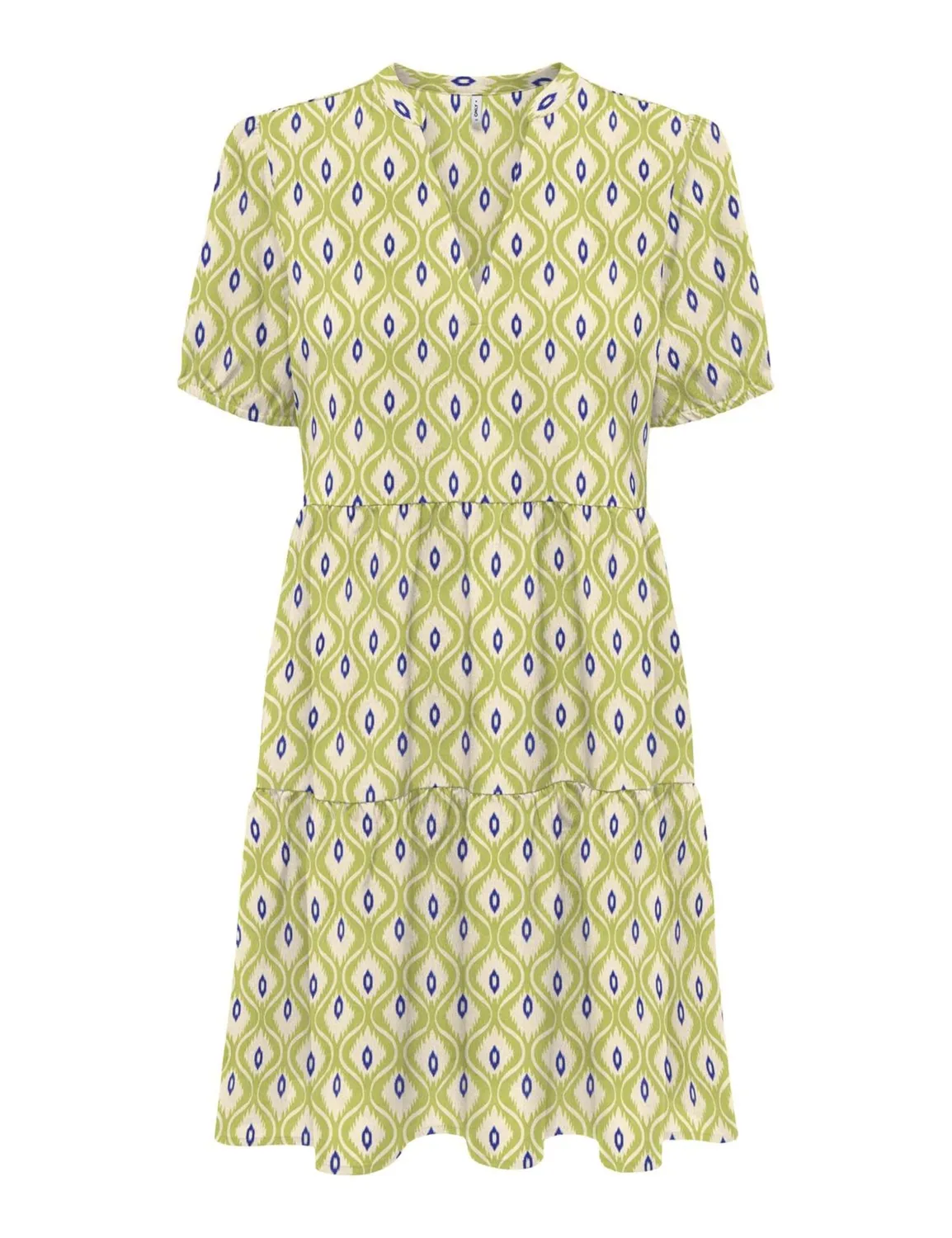 ONLY Onlnova Life S/S Thea Dress AOP Ptm vestito maniche corte