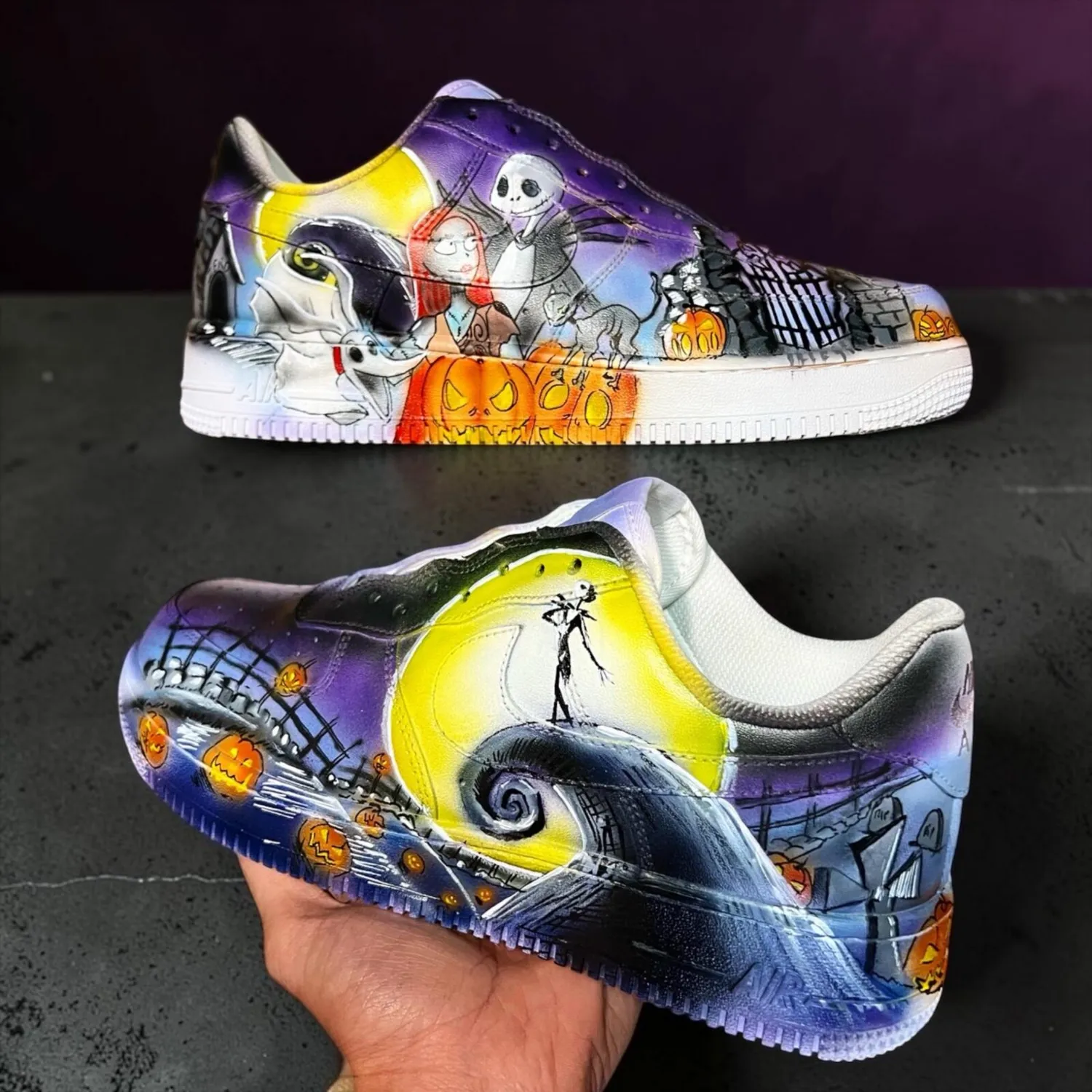 Never Say Never Nike Air Force 1 Sneakers Jack Sally