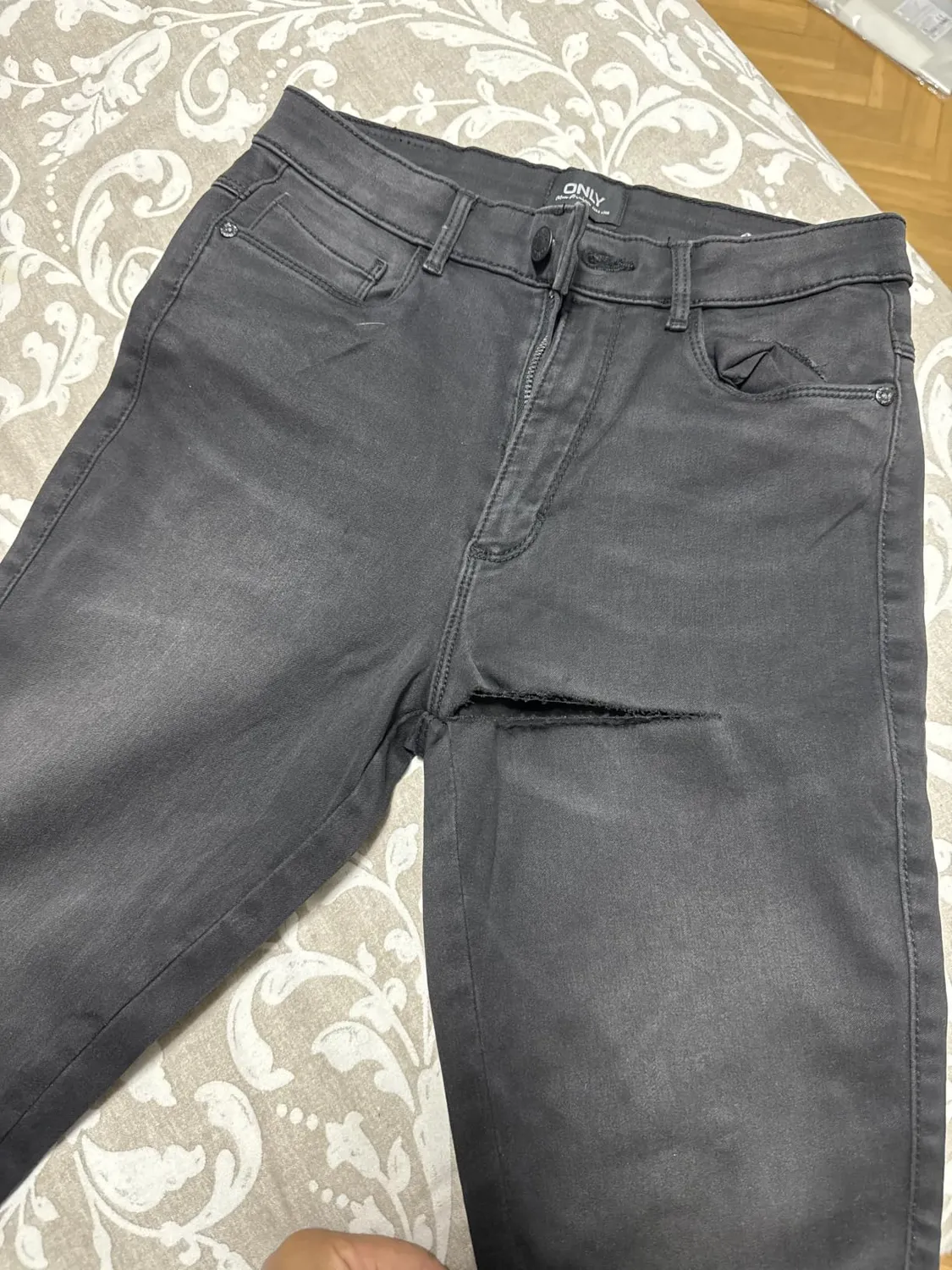 Only Onlroyal Life jeans donna M/30L skinny vita alta