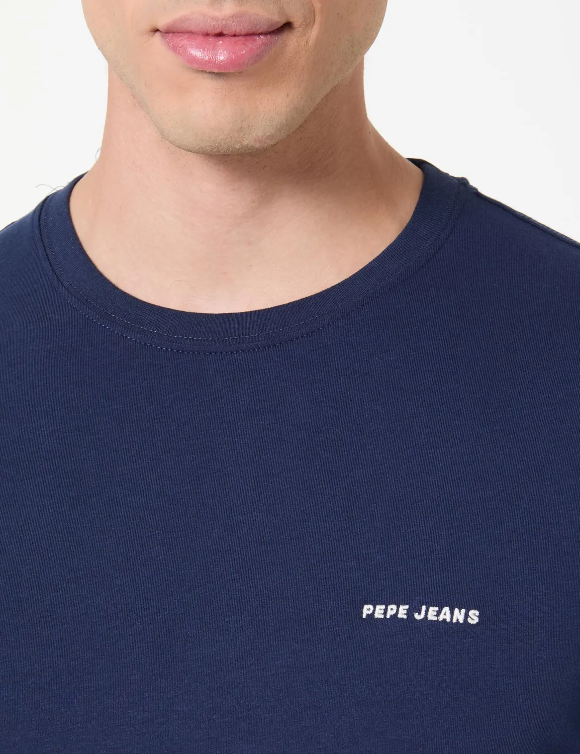 Pepe Jeans Basic Logo Stretch t-shirt uomo slim
