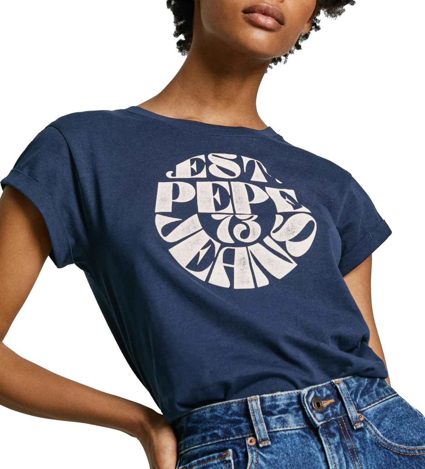 Pepe Jeans Elvia T-Shirt Donna Manica Corta