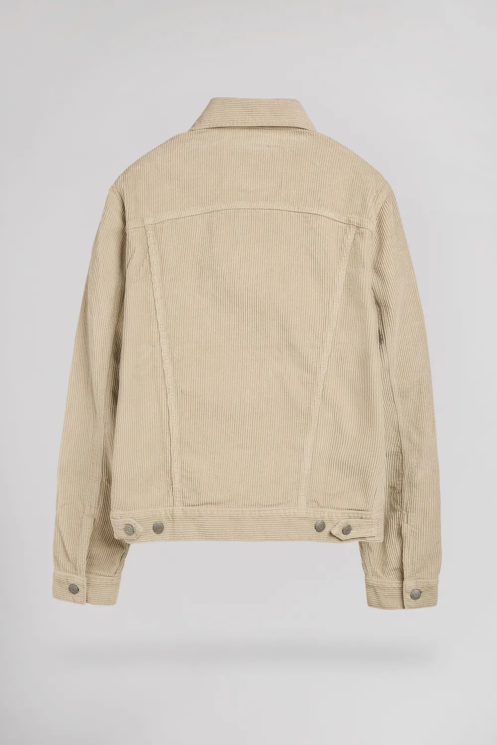 Teddy Smith Randall Giacca Uomo Velluto Beige Cotone