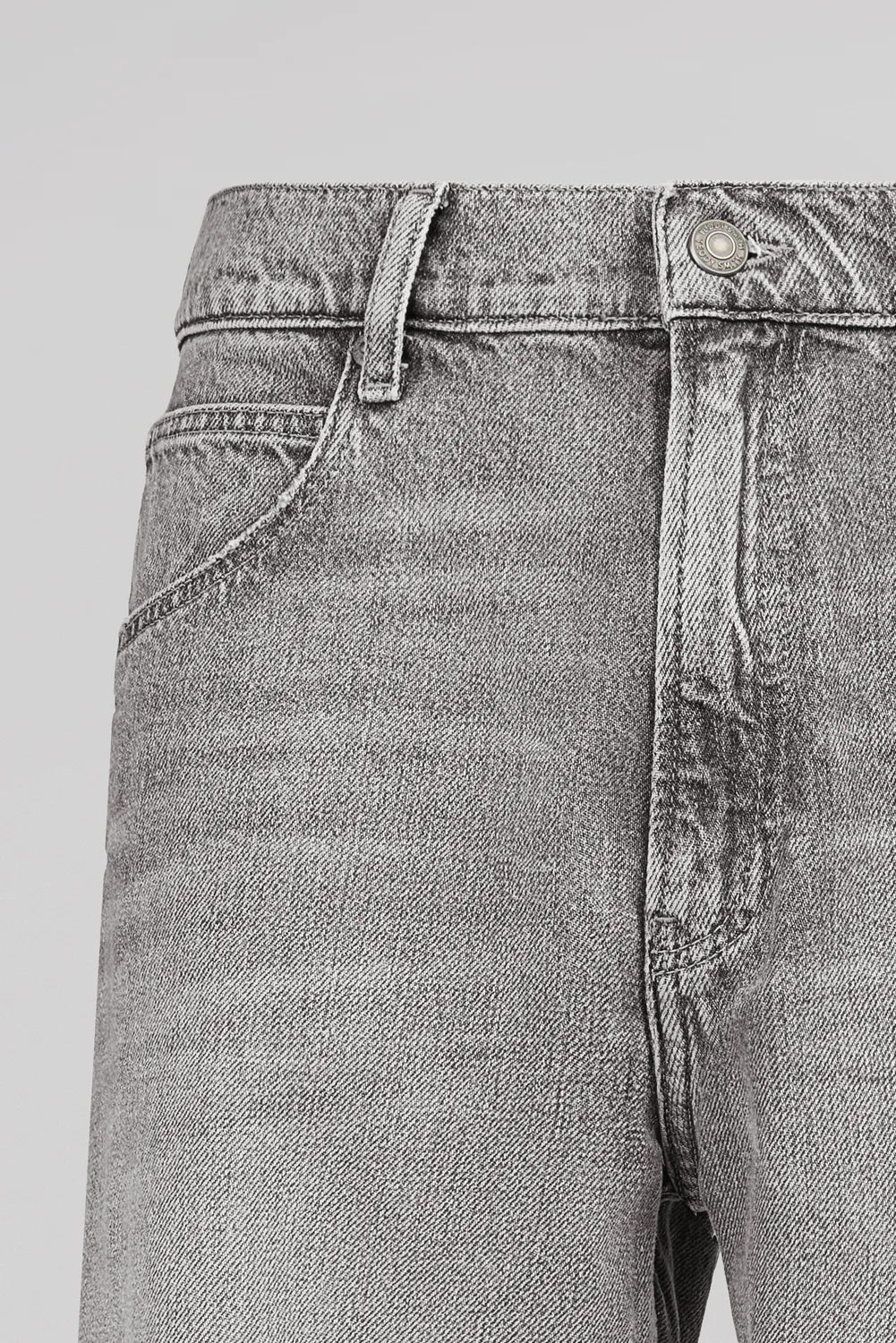 Teddy Smith Memphis Straight jeans uomo grigio chiaro L32 baggy