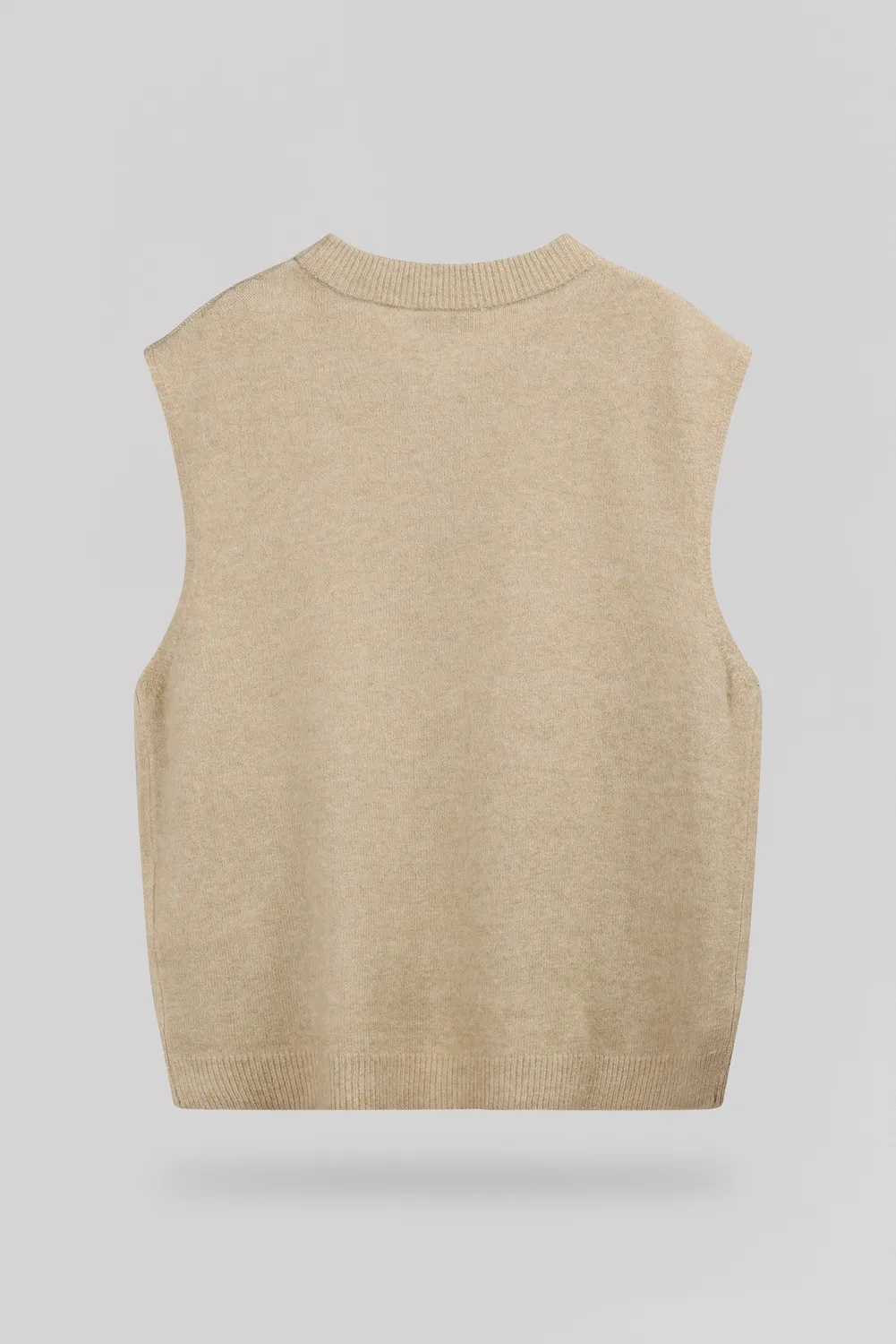 Teddy Smith G-Hazel gilet donna beige soft grege