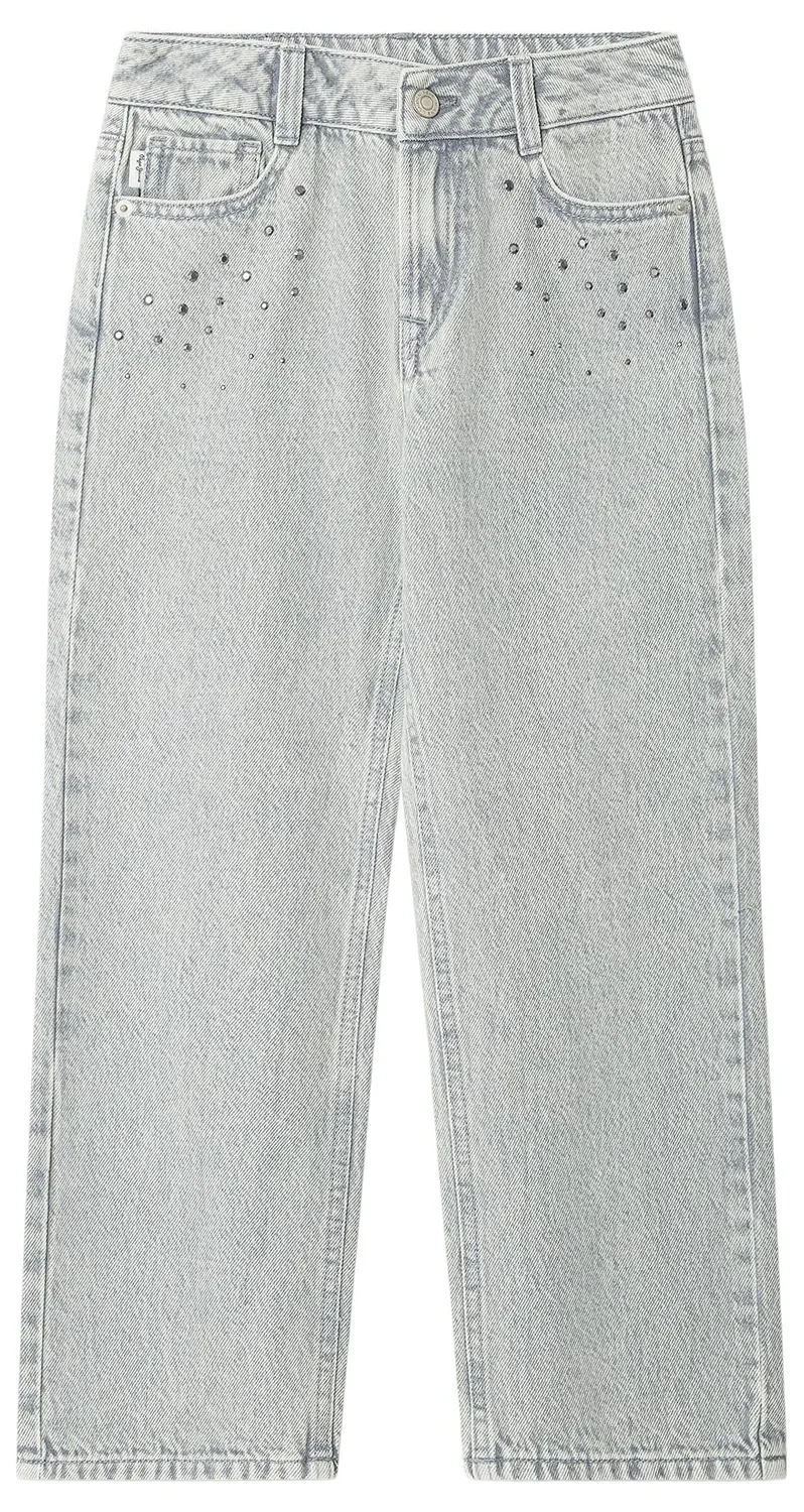 Pepe Jeans Robyne Grey Studs jeans ragazza 12 anni grigio