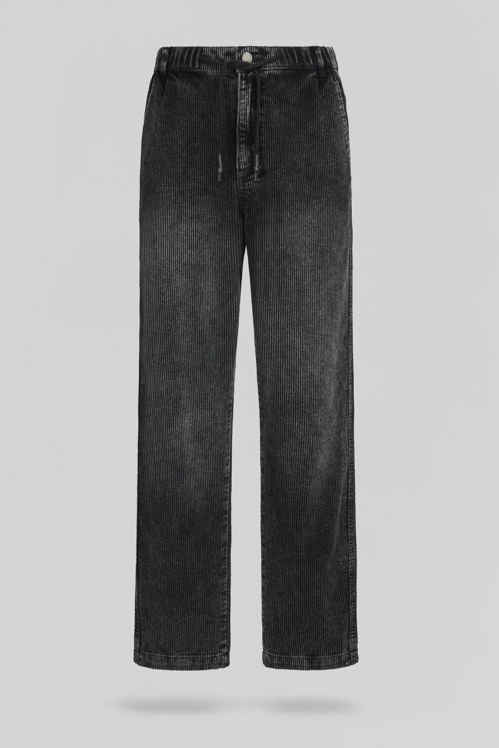 Teddy Smith P-York Velvet pantaloni uomo Black Used cotone