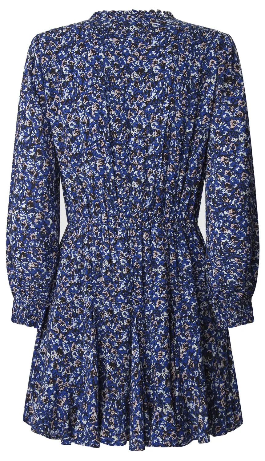 Pepe Jeans Anna abito donna M blu pieghe