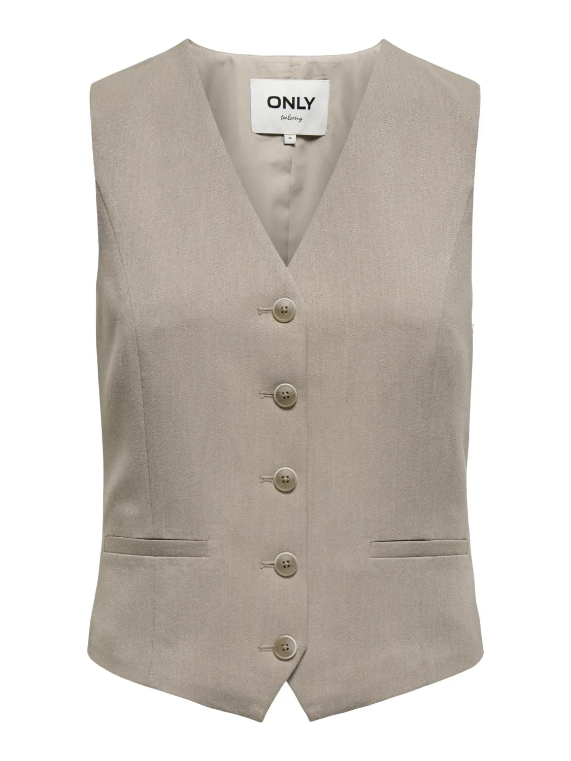 ONLY Onliris-Hattie Gilet Sartoriale monopetto