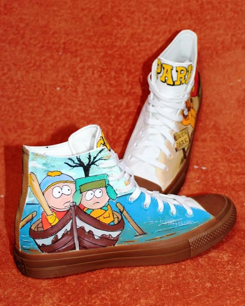 Never Say Never South Park Converse All Star Dipinte South Park
