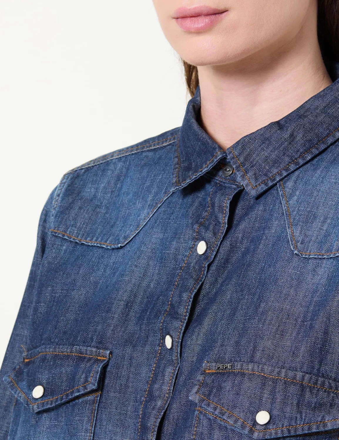 Pepe Jeans Denim Shirt camicia donna in denim