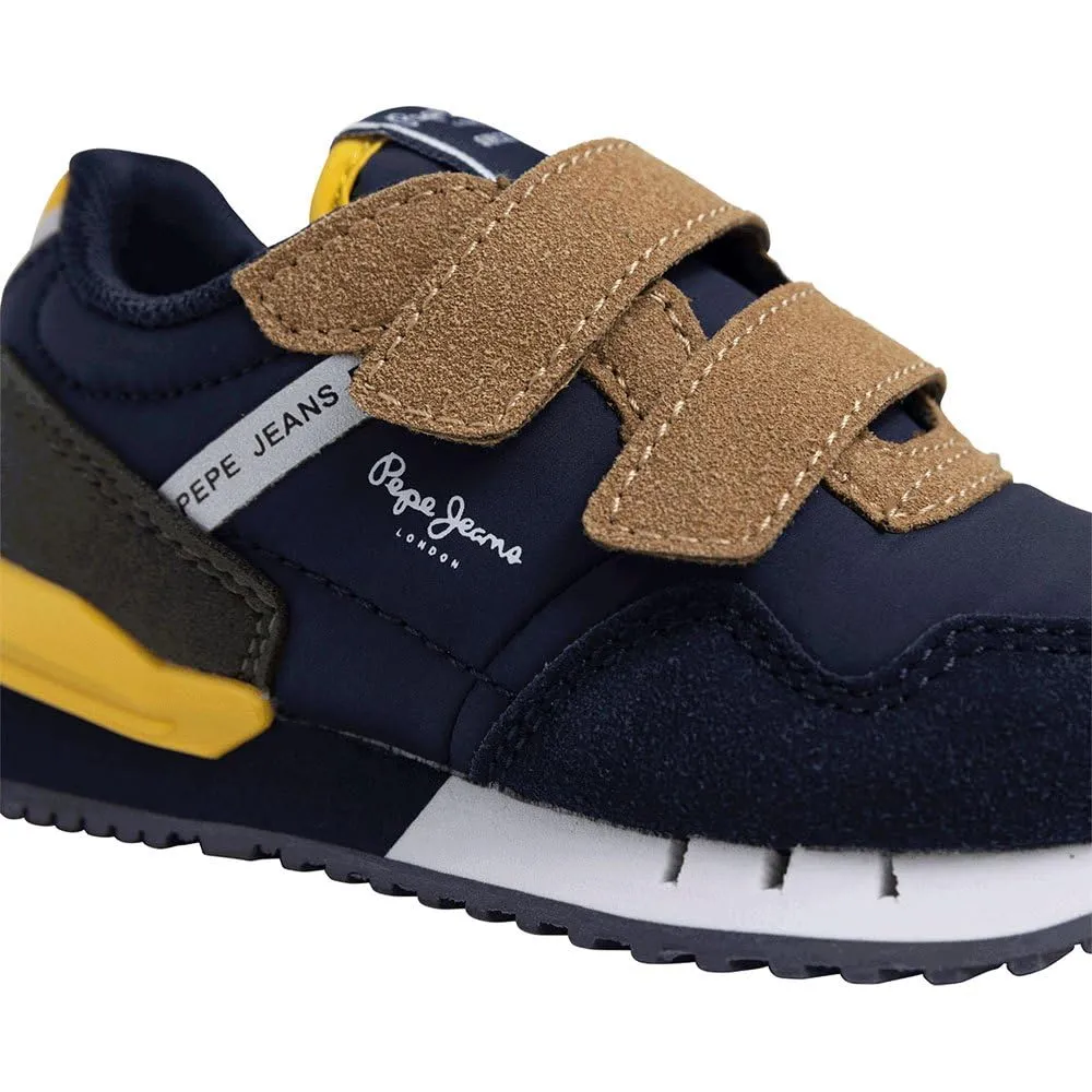 Pepe Jeans London Class BK Sneaker Bimbo 30 EU Nere