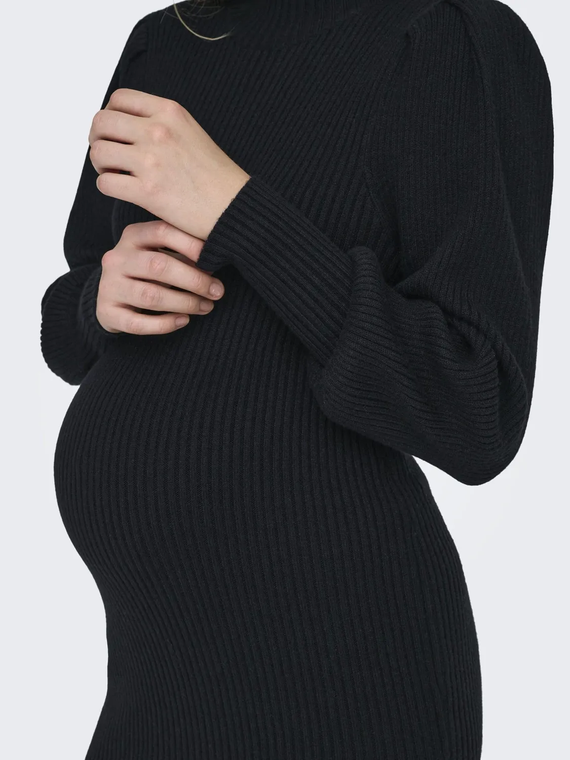ONLY Maternity Olmkatia Abito Maglia mini collo alto