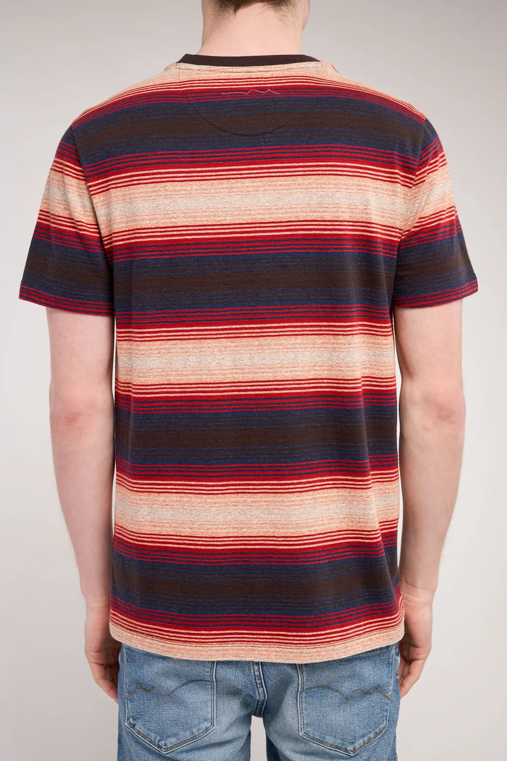 Teddy Smith T-Corey MC T-Shirt Uomo Marrone Scuro Worker