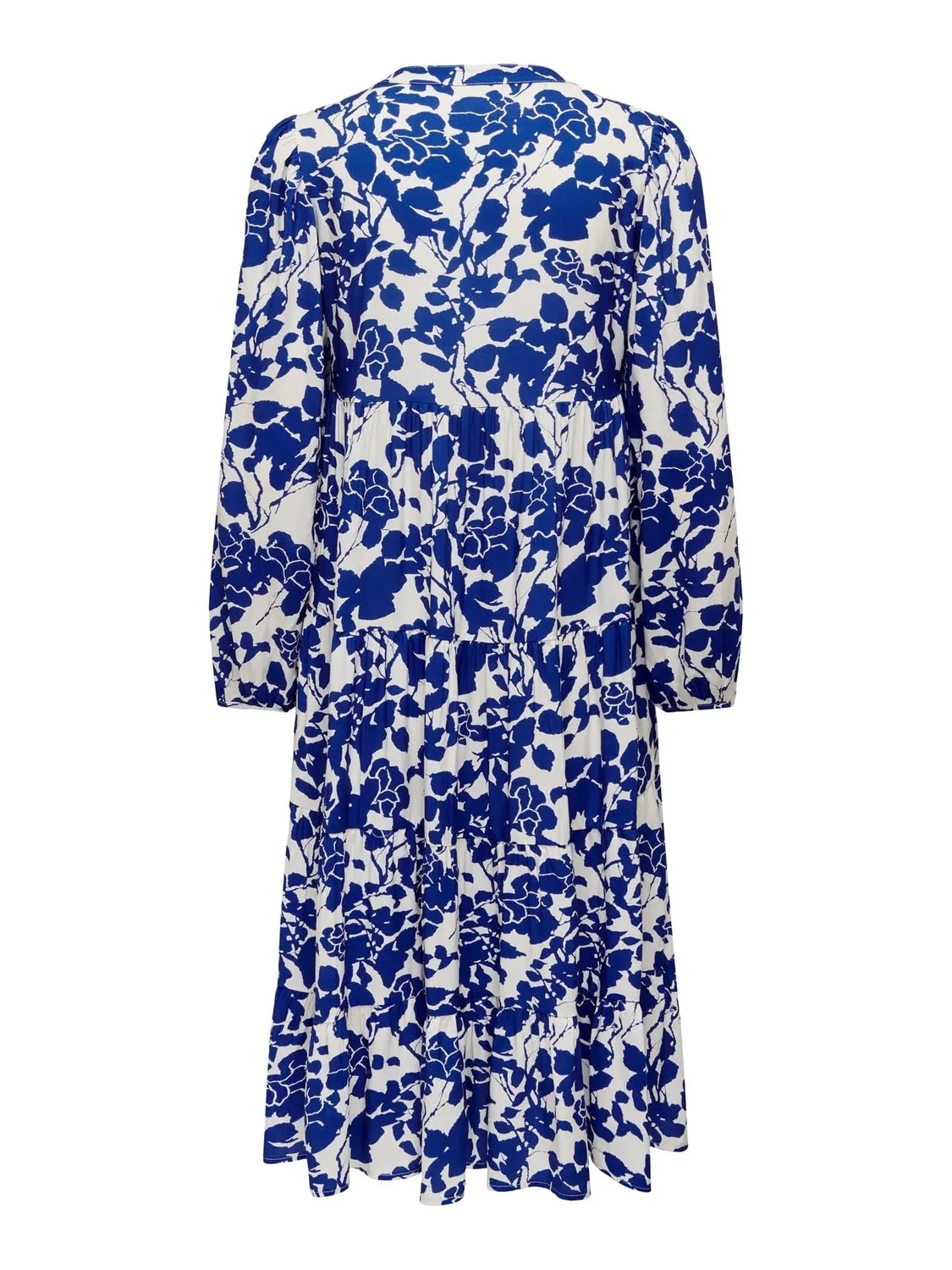 ONLY Onlmilana abito midi donna blu manica corta