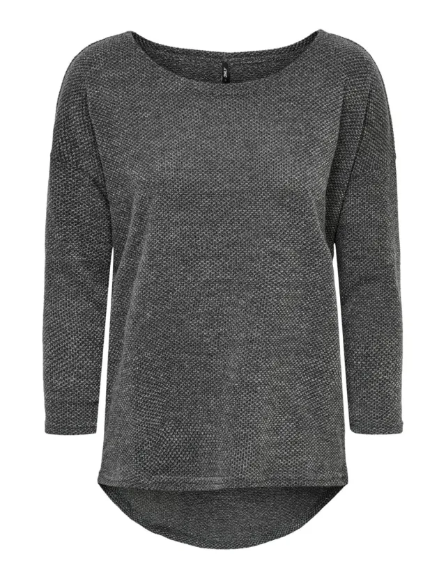 ONLY Onlalba top donna manica lunga nero