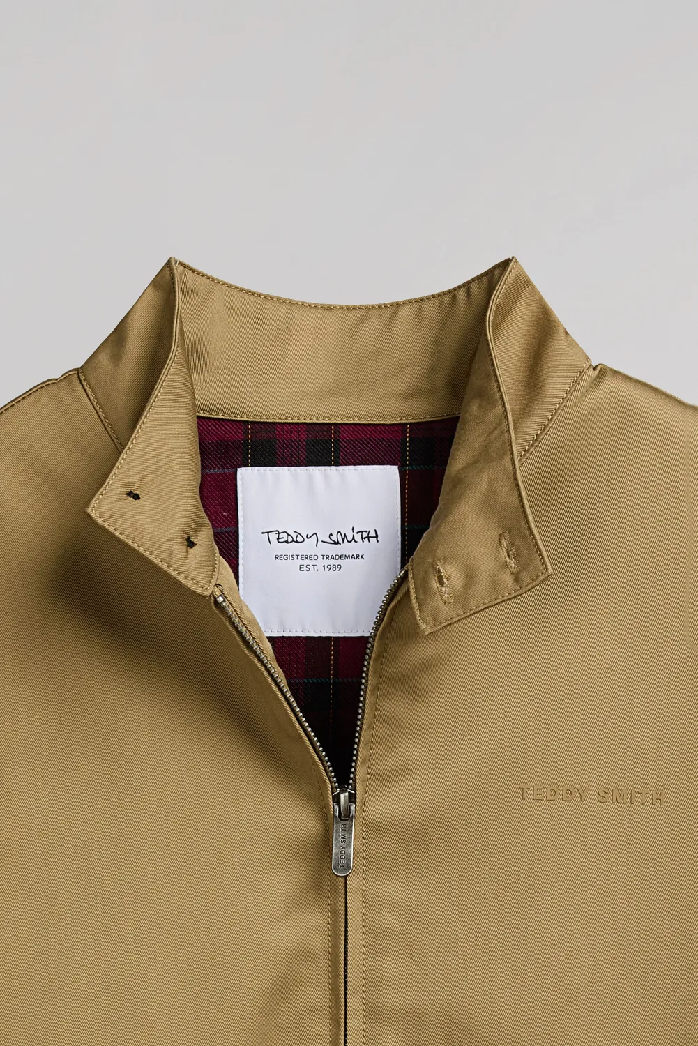 Teddy Smith Sanson 2 Worker giubbotto beige twill uomo