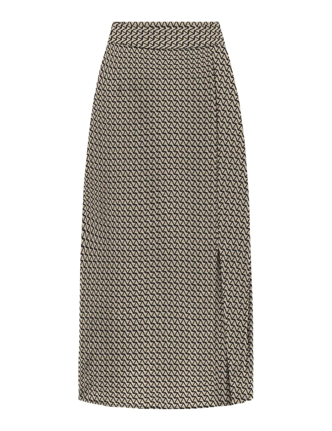 Only Piper Slit Gonna Donna Nera Fantasia Charm Boho