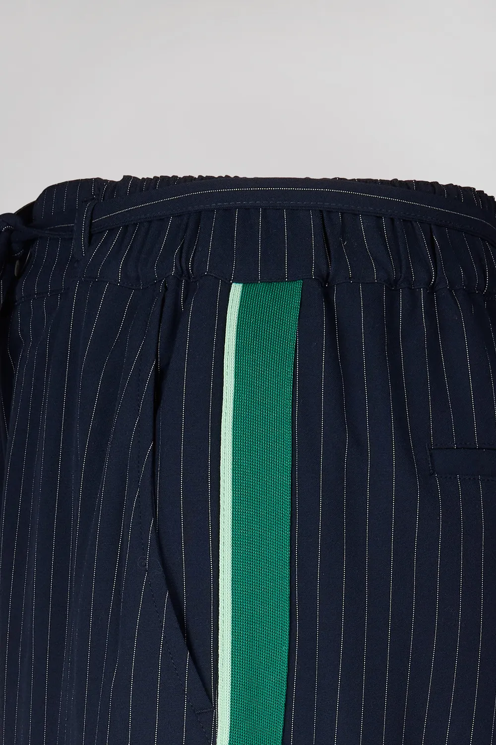 Teddy Smith P-Side Bistretc pantaloni donna total navy righe