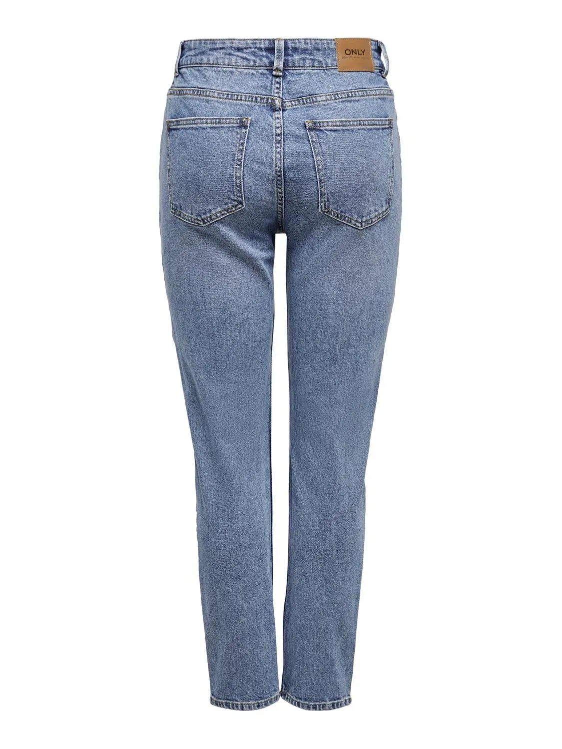 ONLY ONLWAUW High Waist jeans flare vita alta blu