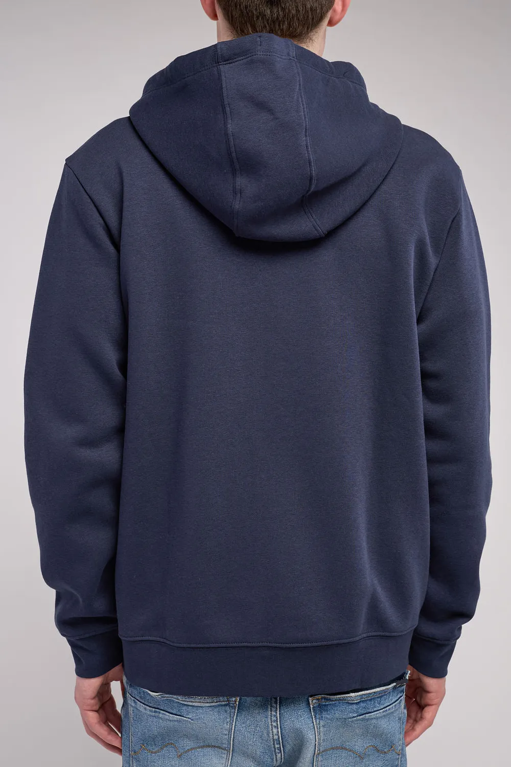 Teddy Smith Giclass Little felpa uomo blu zip