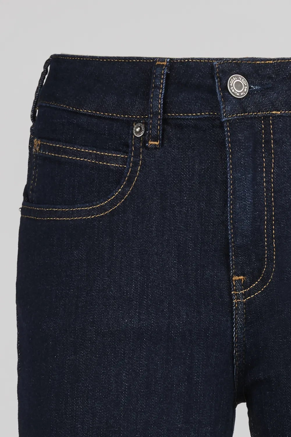 Teddy Smith P-Candy Slim jeans dark blue donna stretch