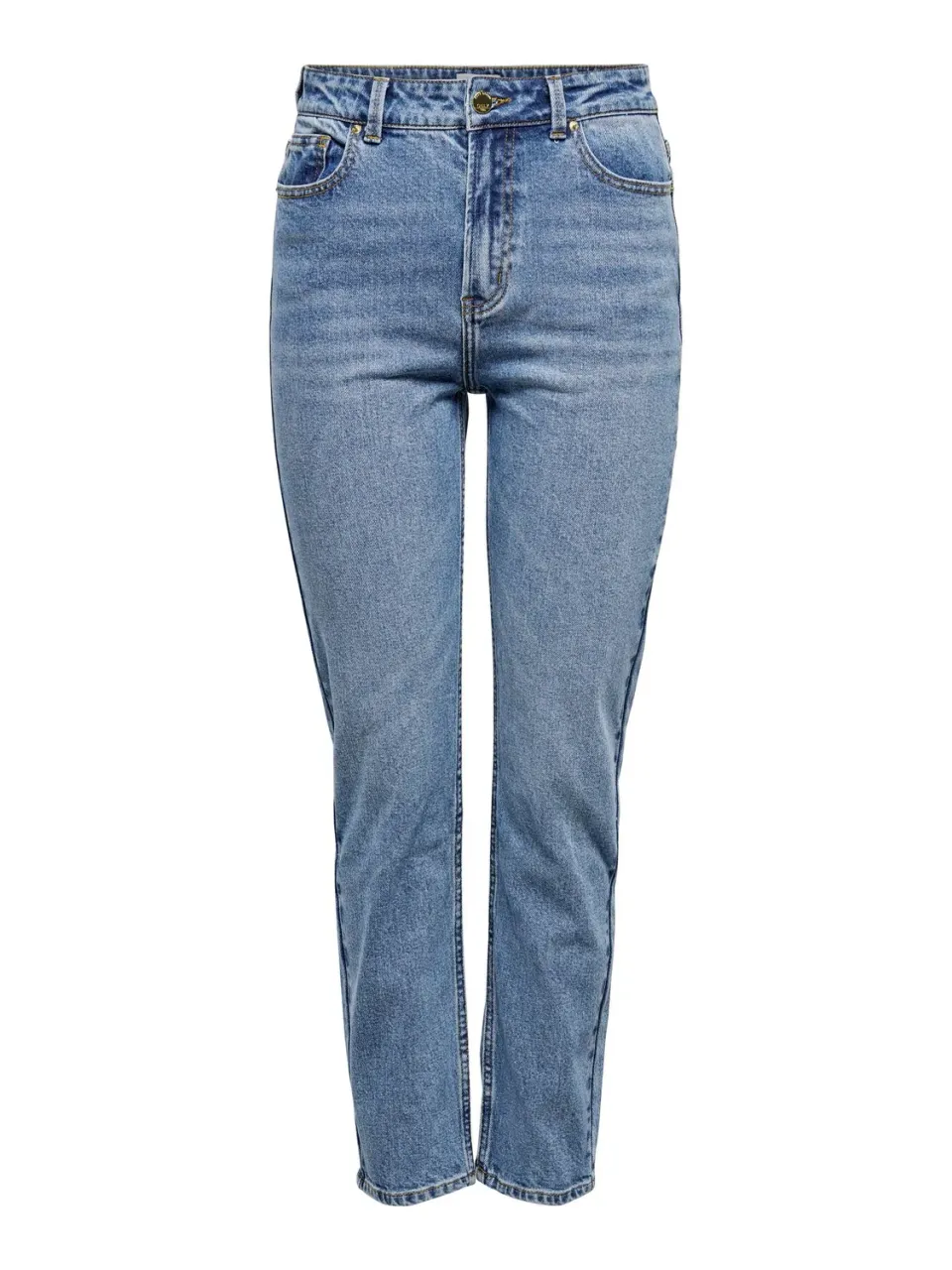 ONLY ONLWAUW High Waist jeans flare vita alta blu