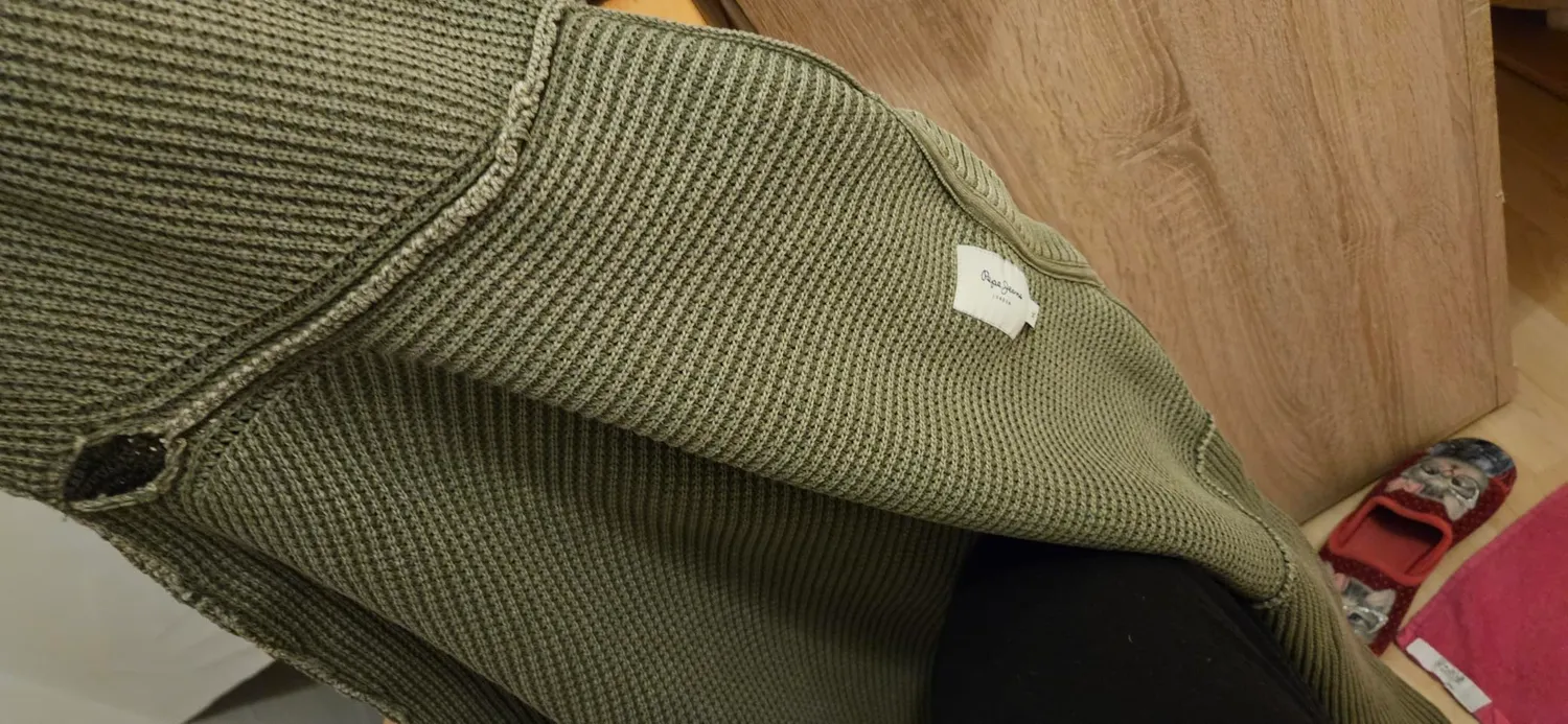 Pepe Jeans Maddox Maglione Uomo M Blu Tinto in Capo