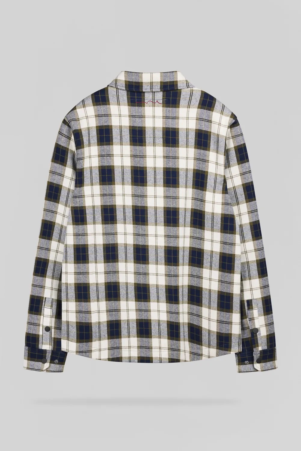 Teddy Smith B-Johan Dark Navy sovracamicia quadri blu
