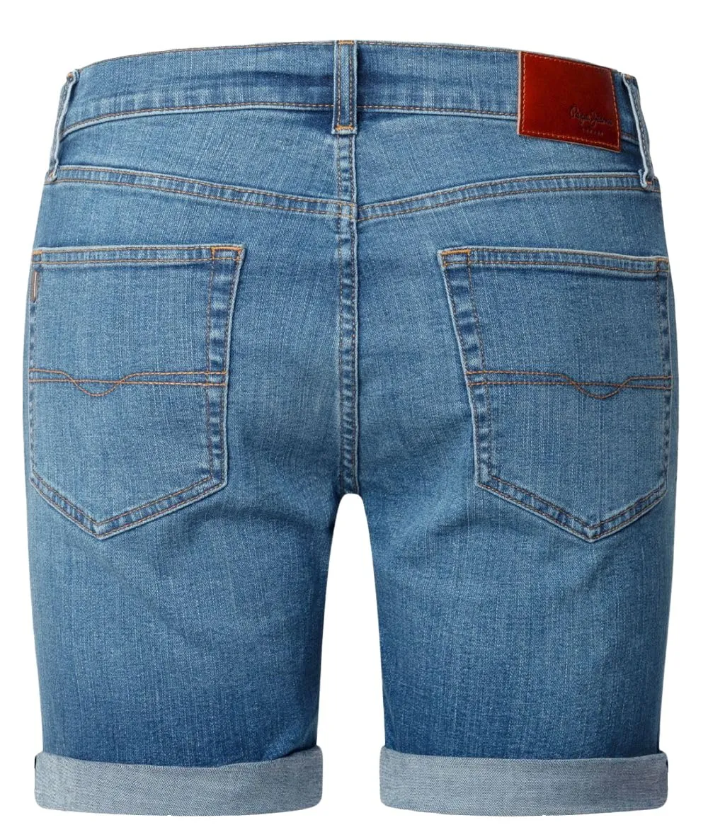 Pepe Jeans Slim Short Pantaloncini Uomo 34W Denim